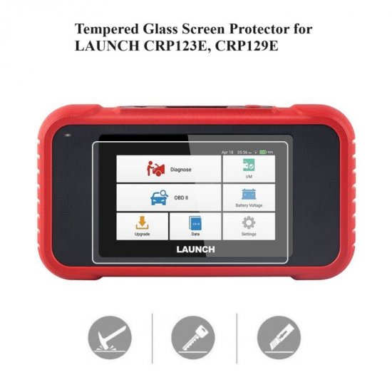 Tempered Glass Screen Protector for LAUNCH CRP123E CRP129E - Click Image to Close